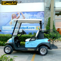 EXCAR Blue 2 Seater Electric Golf Cart 48V Trojan Golf Car For Sale